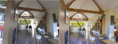 Photo d‘intérieur avant et après retouche -photos immobilière - Jean-Pierre Lambert - Lille
